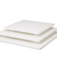 White MDF Square 9mm Thickness Cake Boards Footed