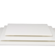 White MDF Rectangle 9mm Thickness Cake Boards Footed