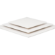 White MDF Square 6mm Thickness Cake Boards Footed